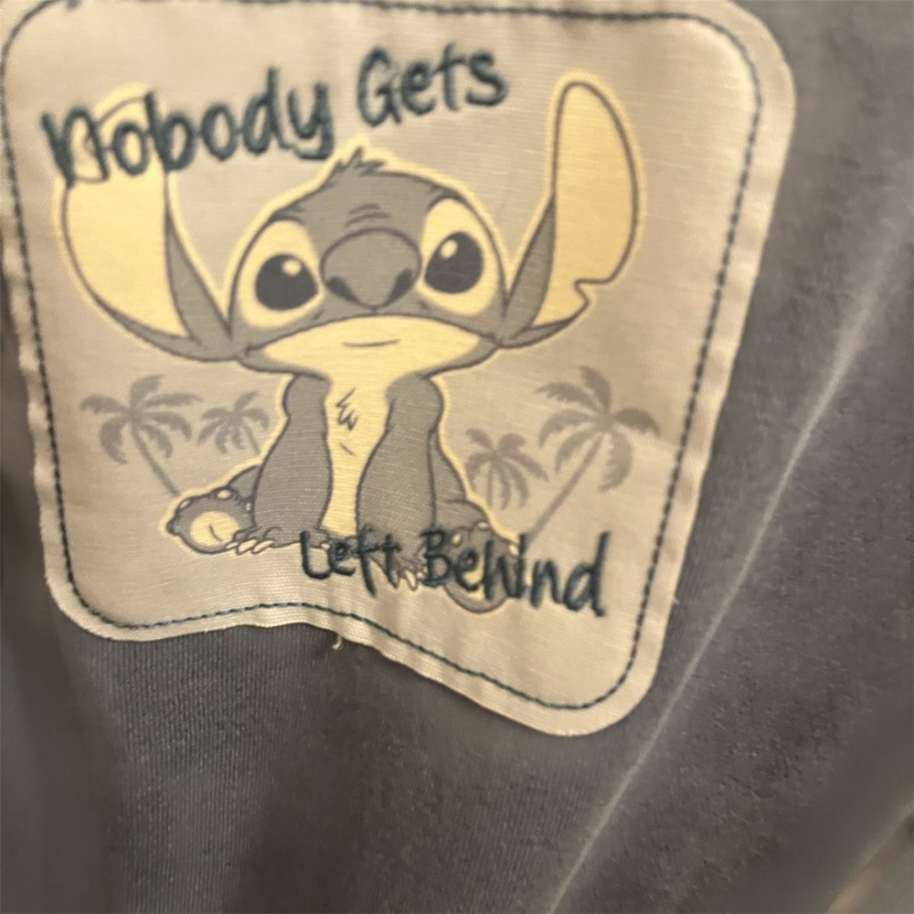 Disney Stitch Blue Hoodie XXL NWT - Picture 2 of 6